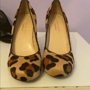 Cheetah high heels